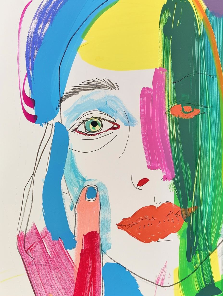 Prismatic Portraits: A Study in Color - Image 1
