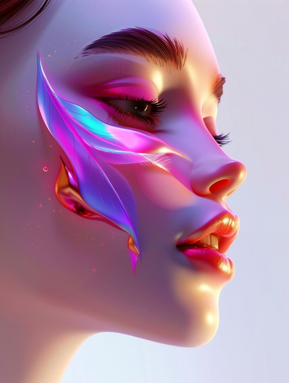 Ethereal Visions of Futuristic Beauty - Image 2