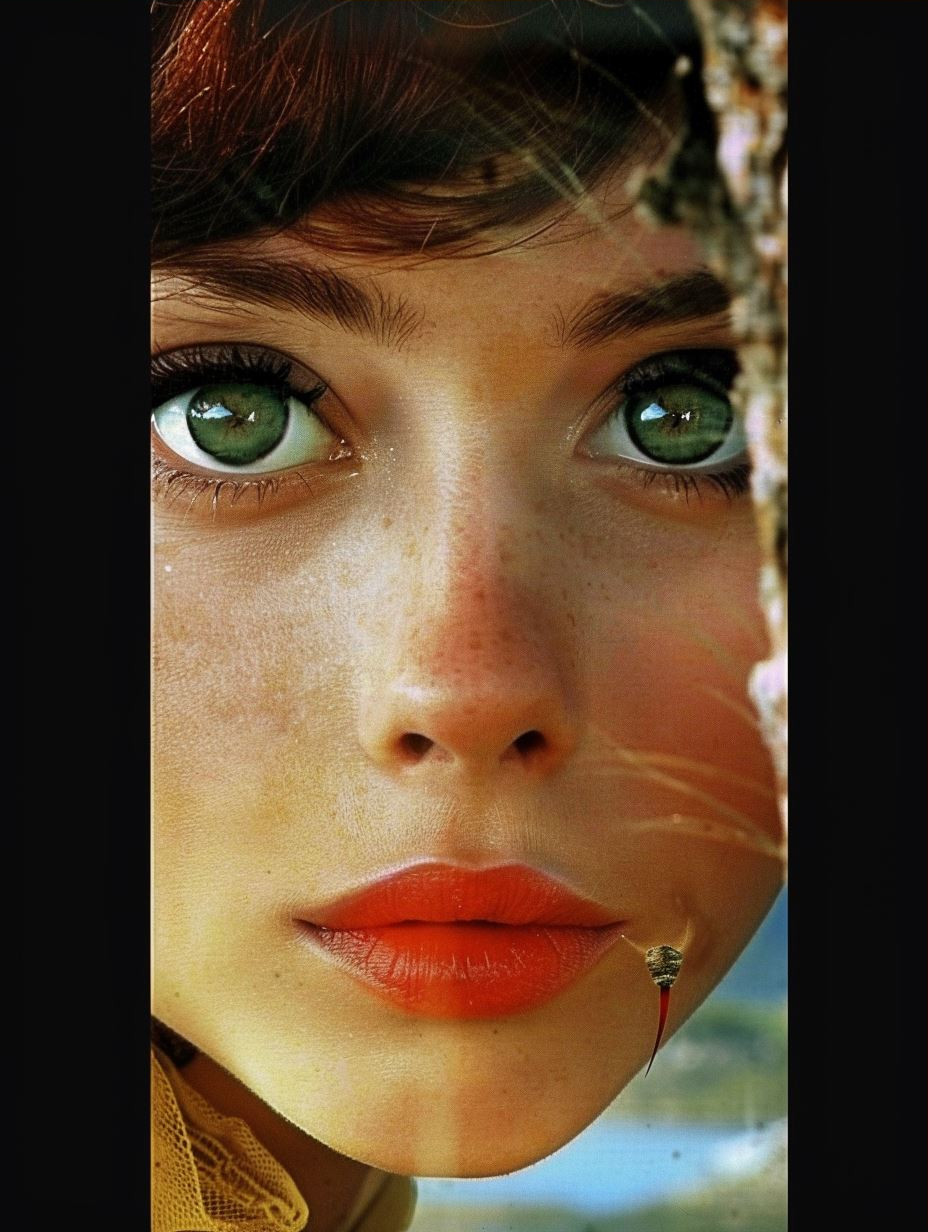 Gaze of Elegance: Four Artistic Portraits - Image 3