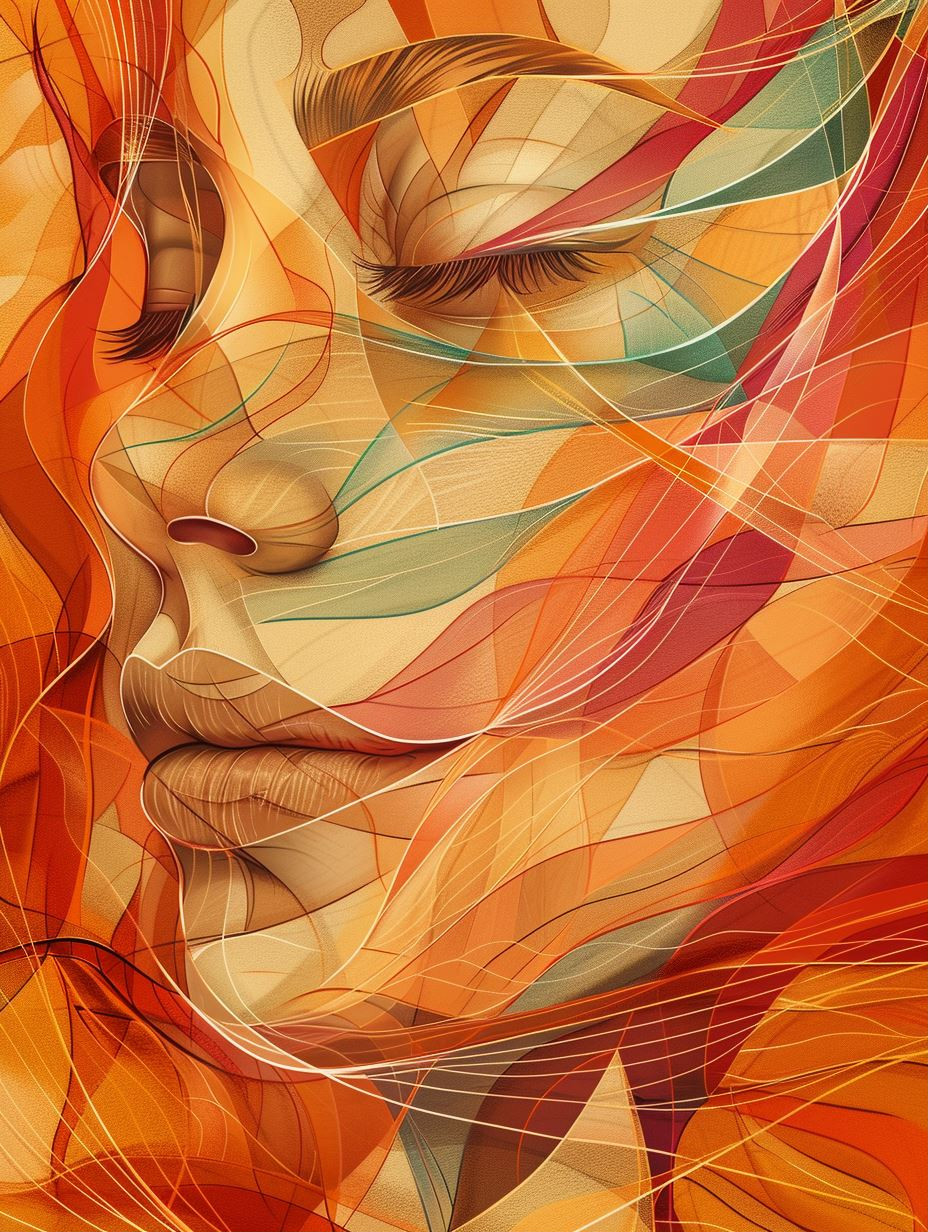 Fluid Visions of Ethereal Faces - Image 1