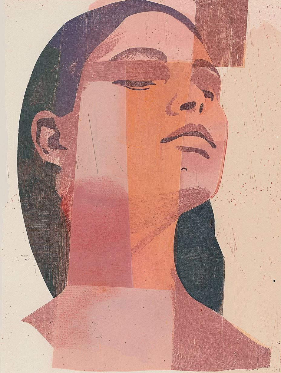 Geometric Terracotta Portrait Studies - Image 3