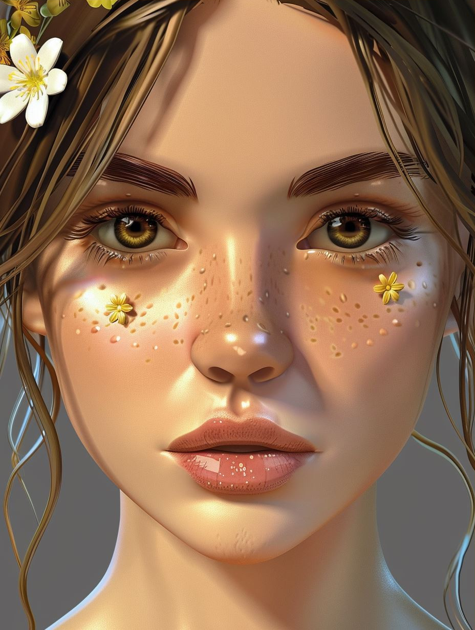 Golden Glow Portrait - Image 3