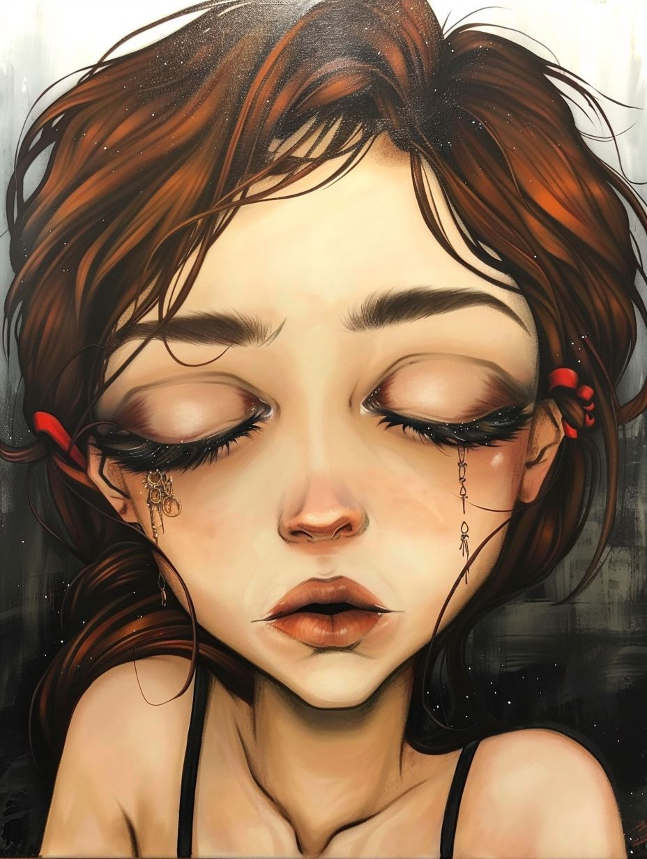 Melancholic Ethereal Female Portraits - Image 4
