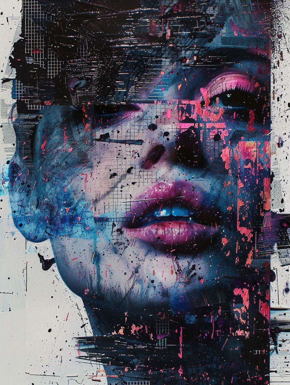 Digital Fragments of a Neon Soul - Image 2