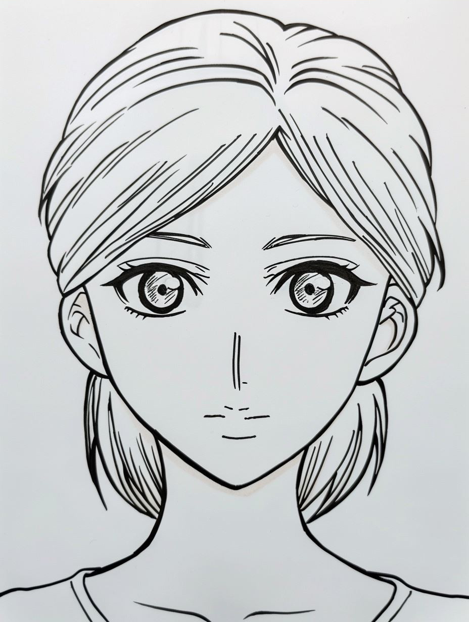 Anime Character Design Process and Sketches - Image 3