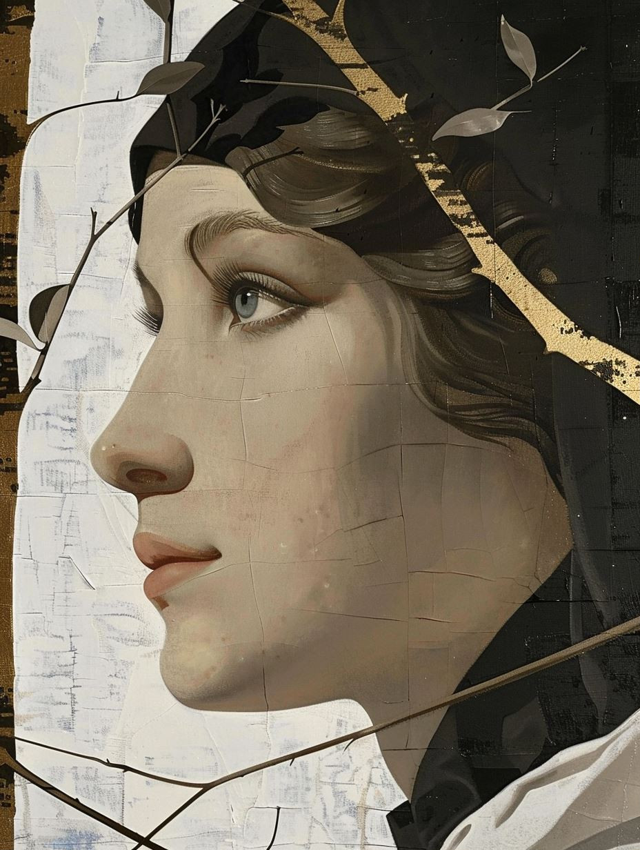 Fragmented Portraits of Silent Grace - Image 1