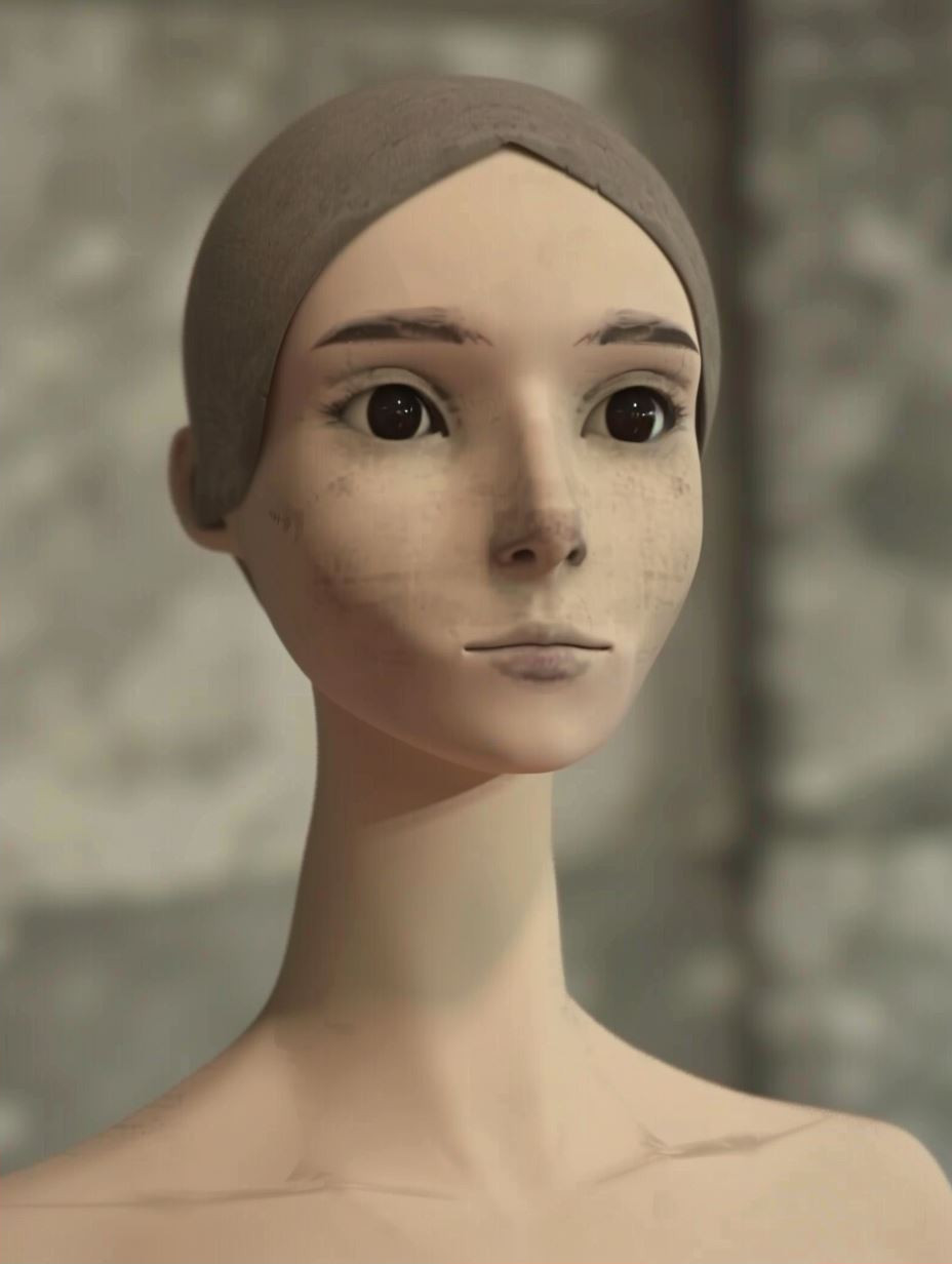 Ethereal Melancholy Digital Portraits - Image 2
