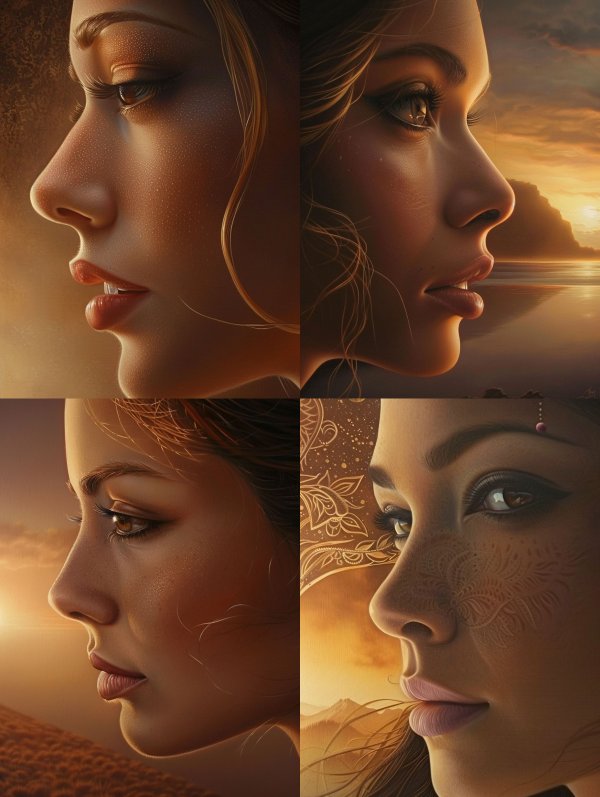 Golden Hour Portraits of Ethereal Beauty