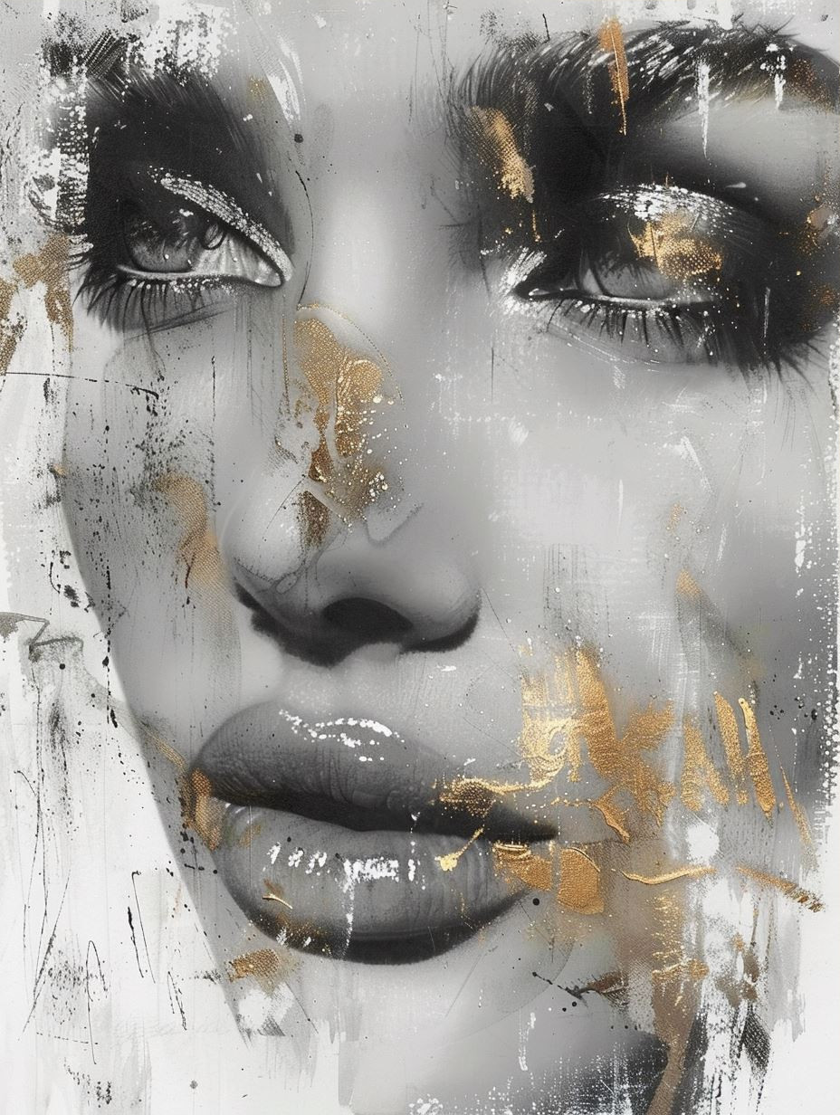 Gilded Fragments of a Portrait - Image 3