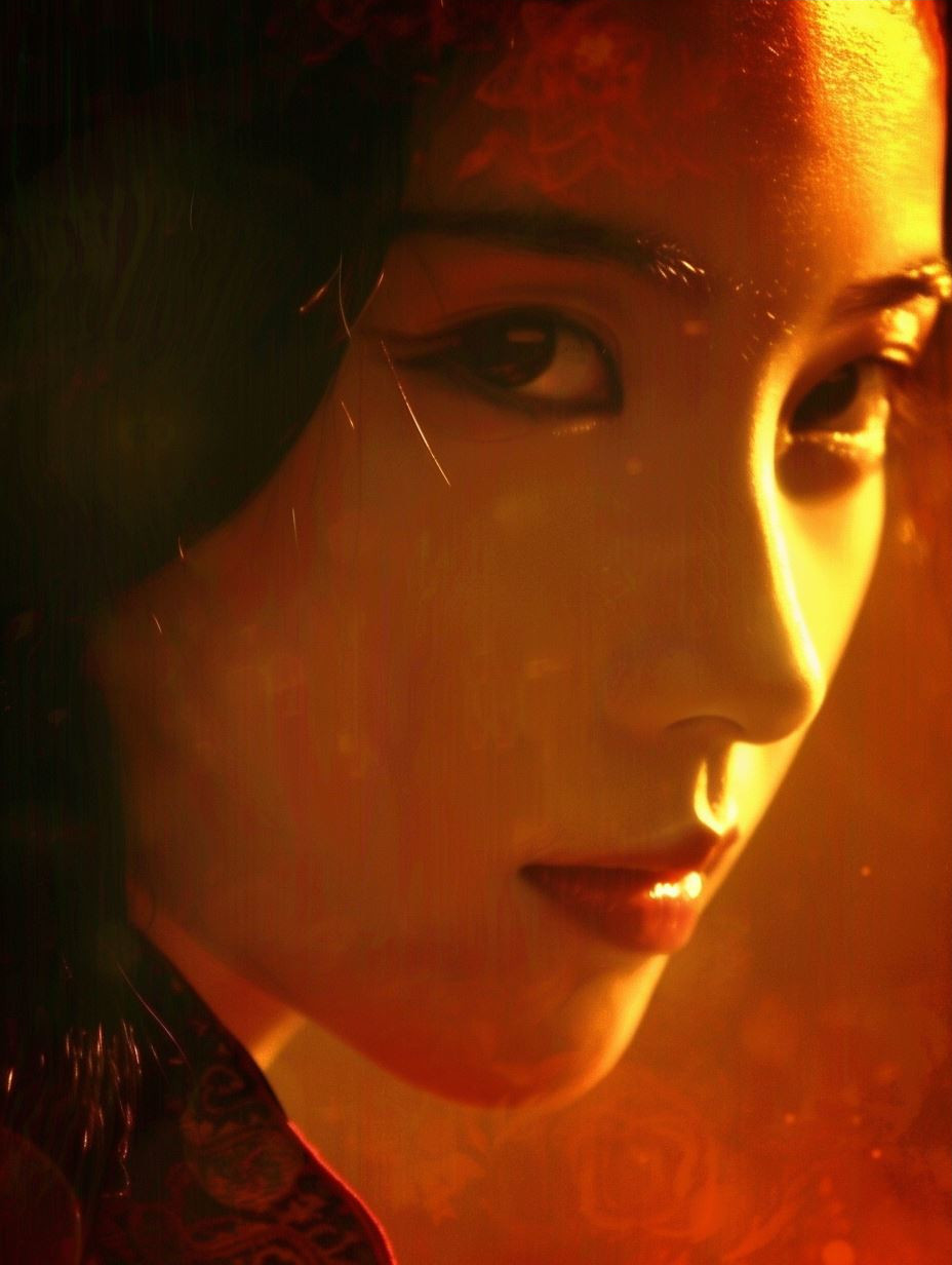Ethereal Golden Portraiture Study - Image 3
