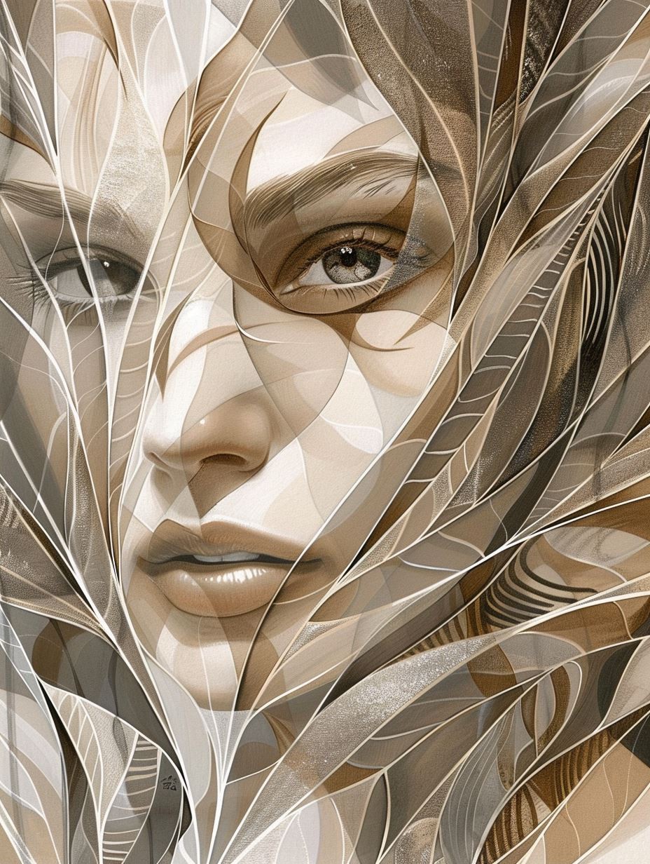 Fragmented Dreams in Sepia - Image 2