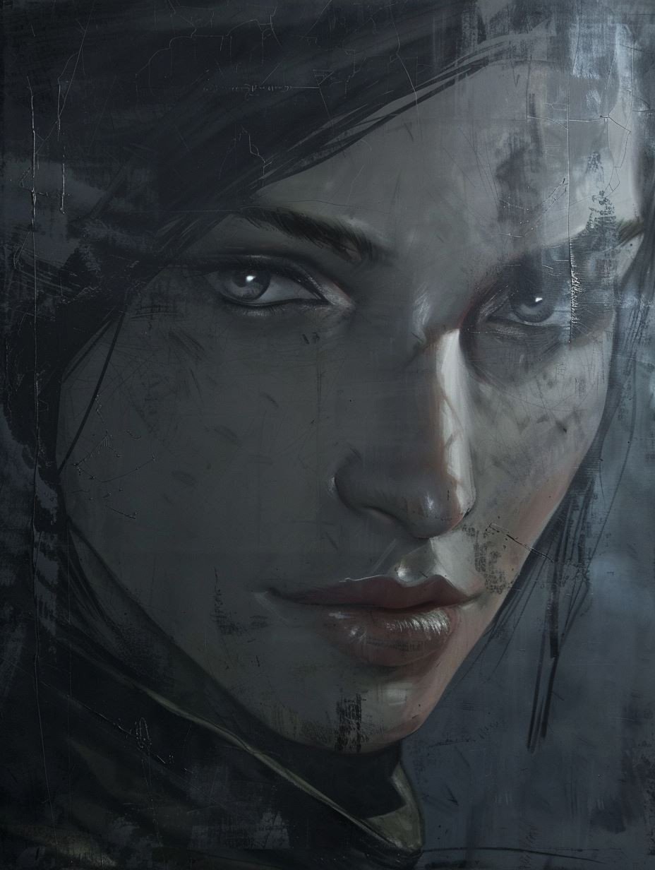 Shadows of Resilience: Digital Portrait Studies - Image 3