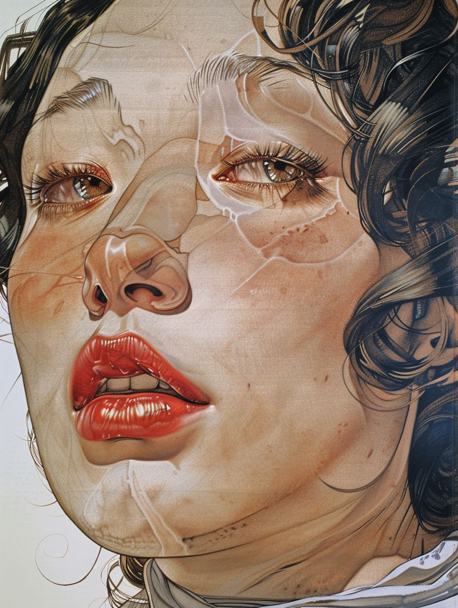 Raw Expressive Portrait Studies - Image 2