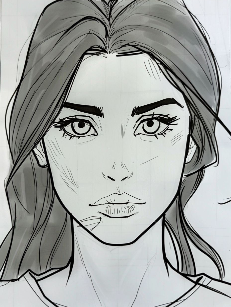 Modern Digital Portrait Study - Image 4