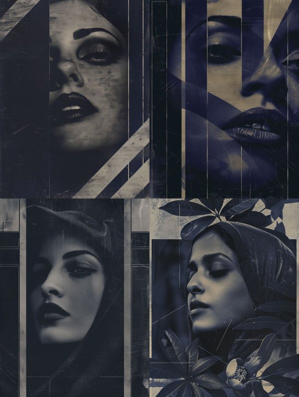 Mystic Shadows of Noir Elegance