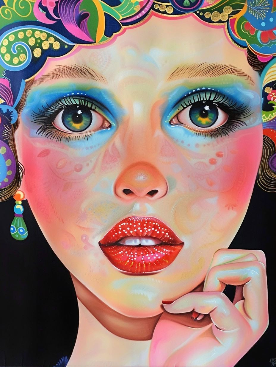 Vibrant Visions of Surreal Beauty - Image 1