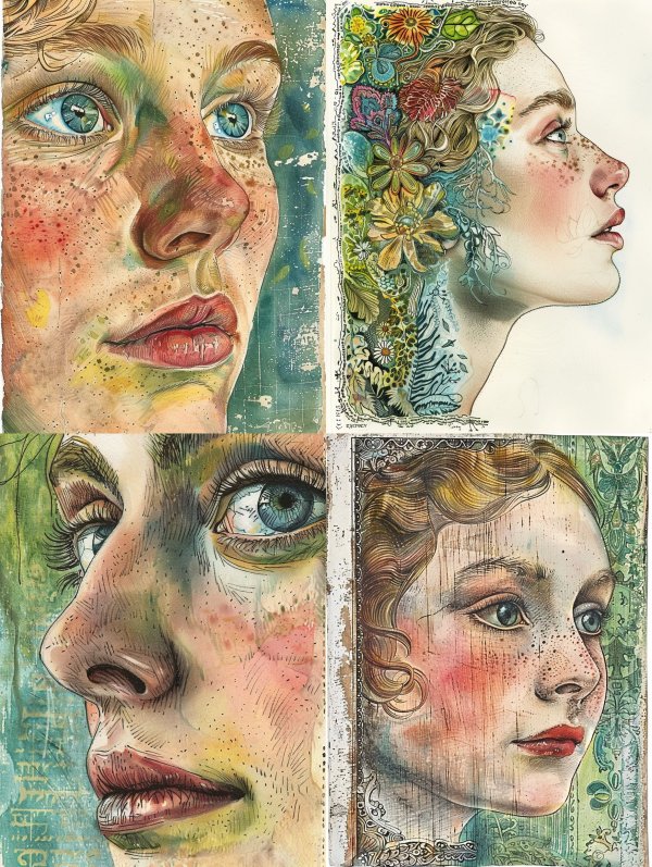 Floral Whispers of the Soul