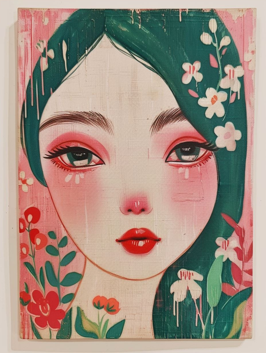 Floral Portraits of Ethereal Women - Image 4