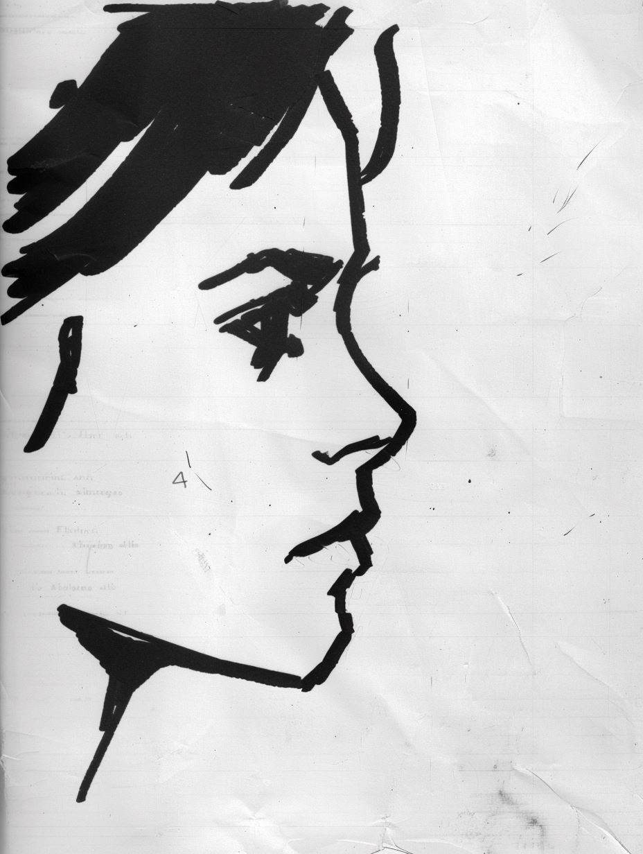 Minimalist Monochrome Portrait Studies - Image 3