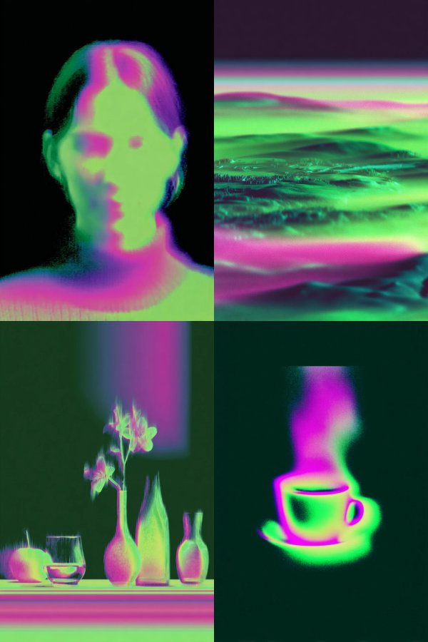 Neon Spectral Ghost