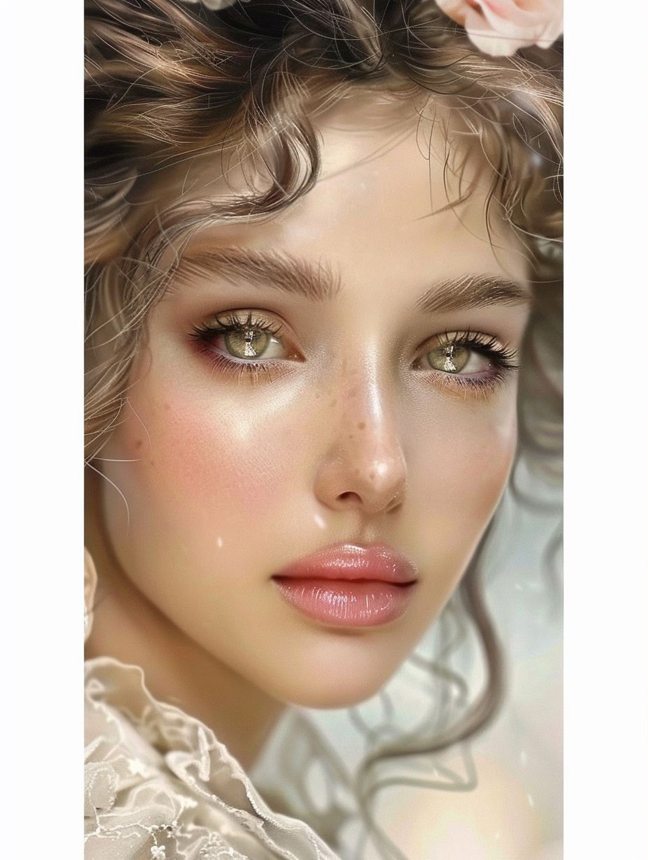 Ethereal Glow Porcelain Portraits - Image 3