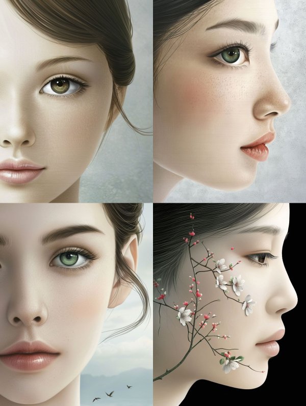 Ethereal Asian Beauty Portraits