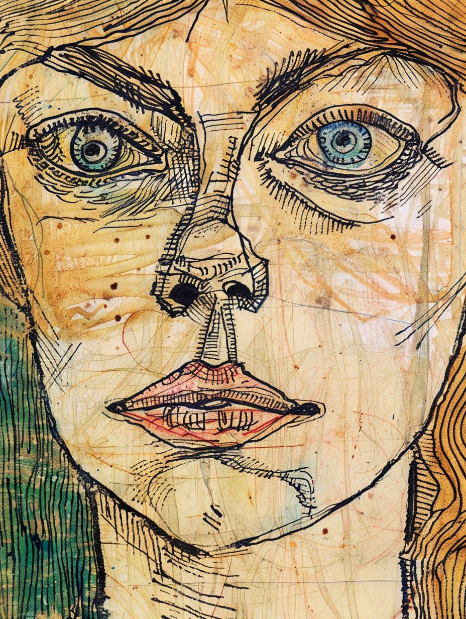 Abstract Female Portrait Studies - Image 4