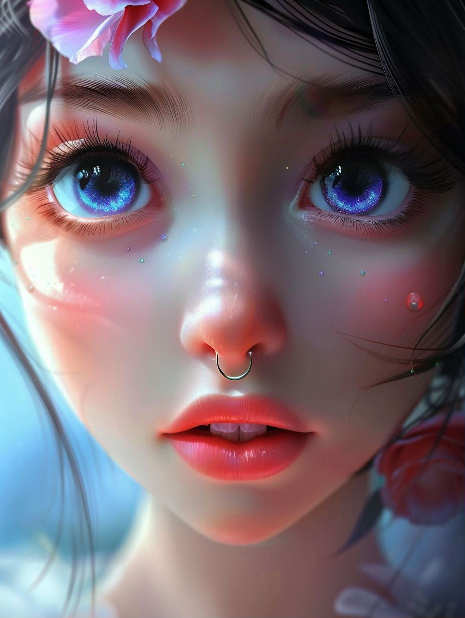 Ethereal Visions of Digital Beauty - Image 1