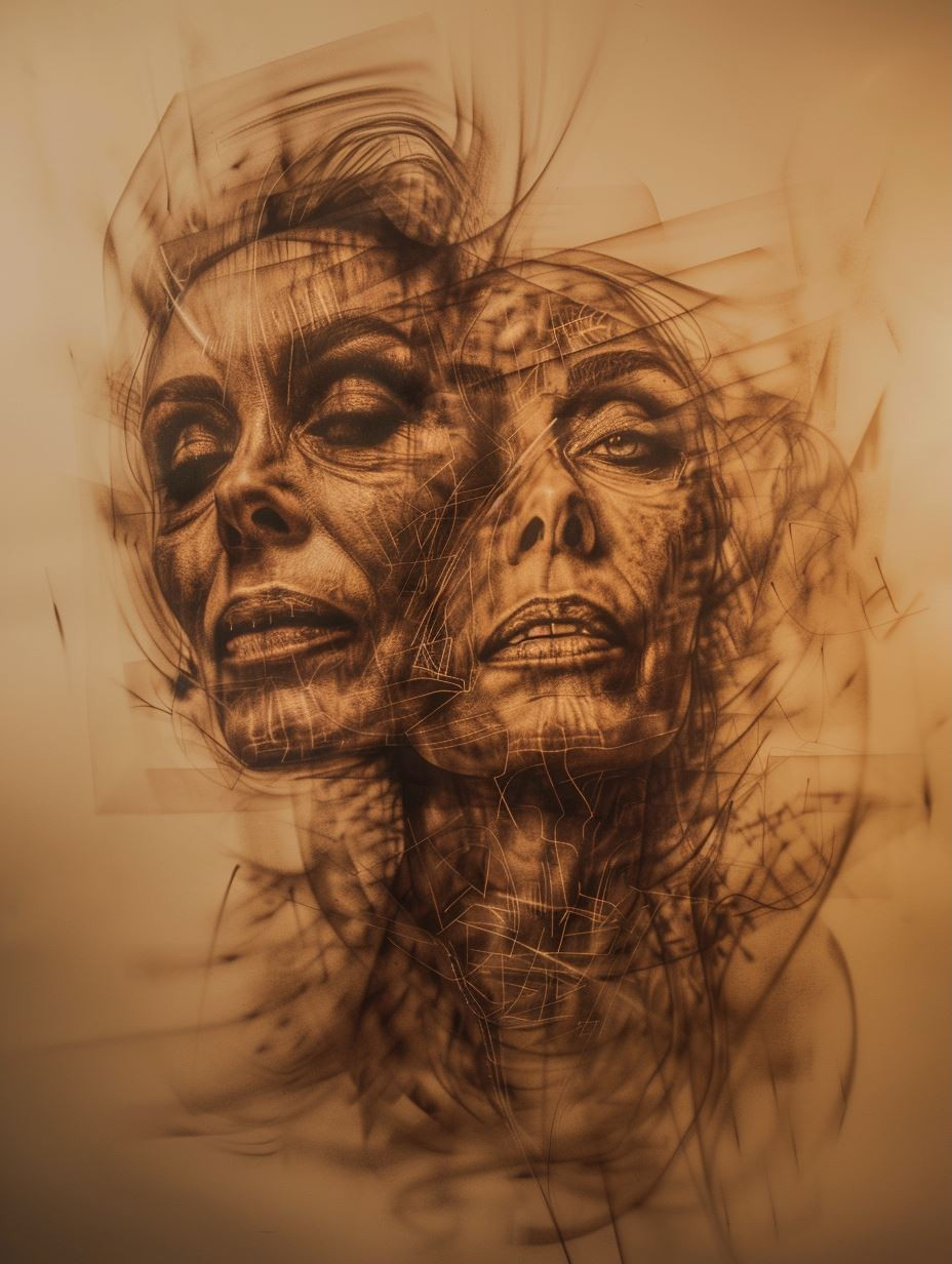 Fragmented Echoes of Human Form - Image 1