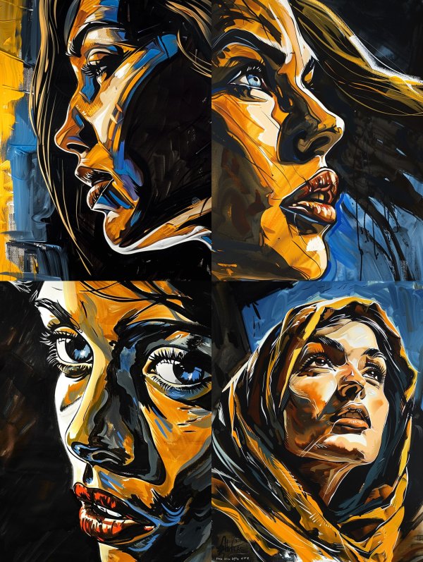 Golden Shadows of the Feminine