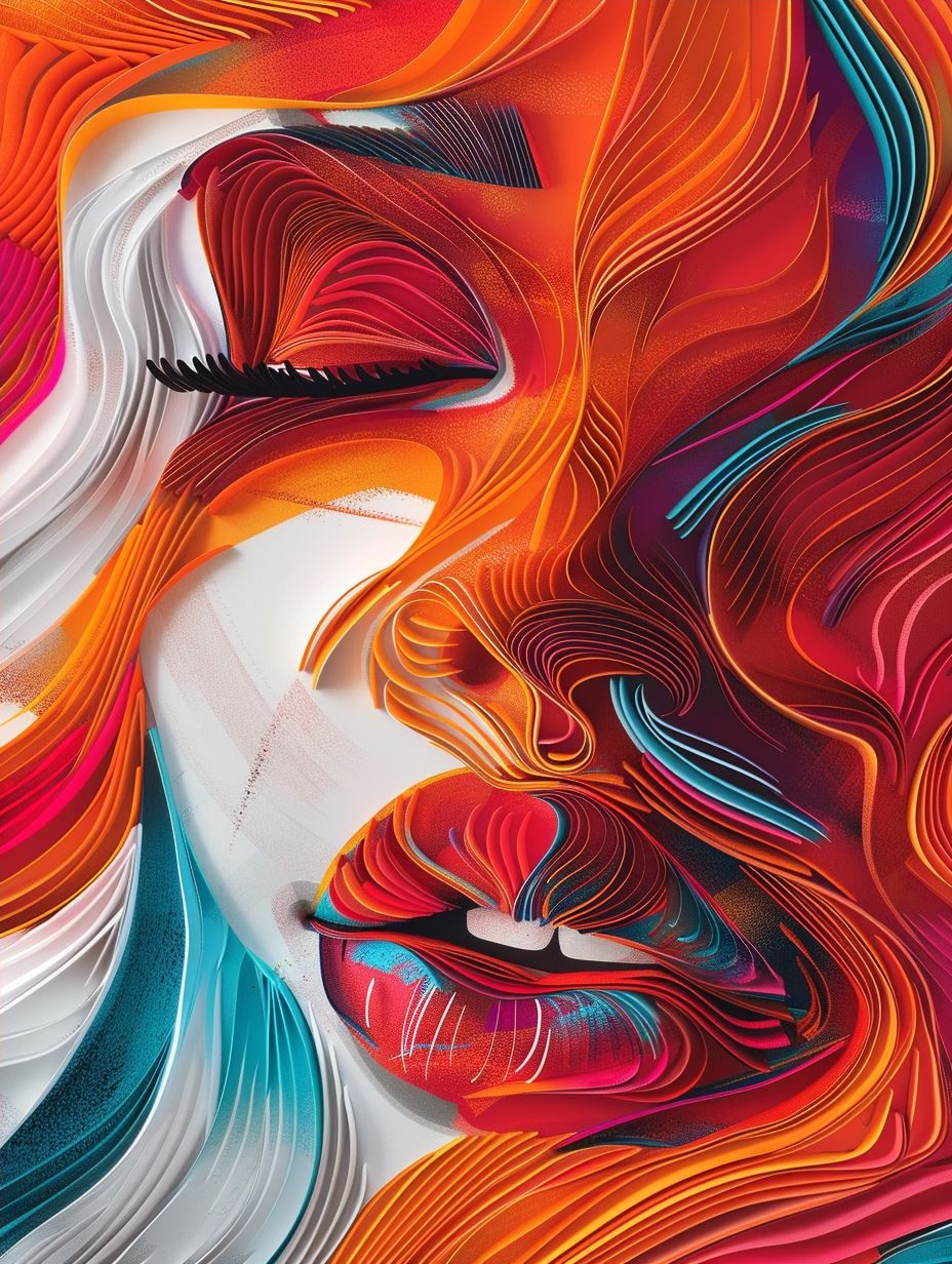 Vibrant Swirls of Liquid Emotion - Image 4