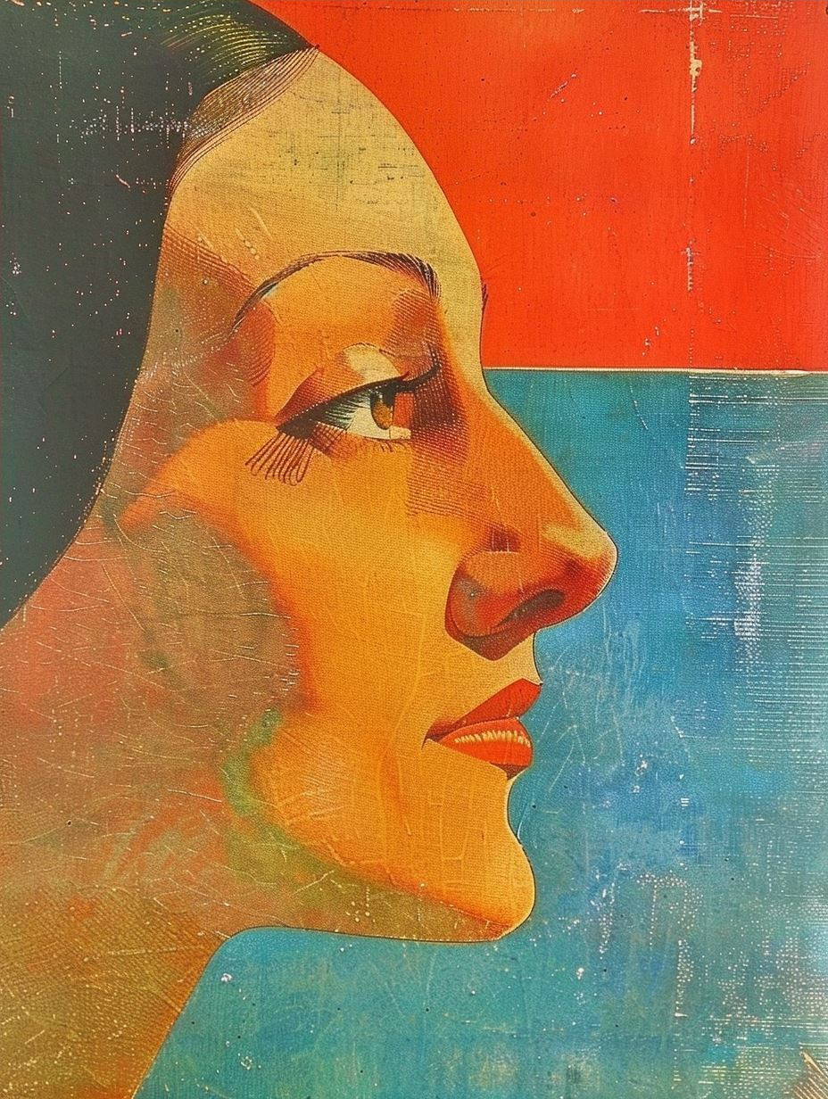 Ancient Stone Serenity Portrait - Image 4