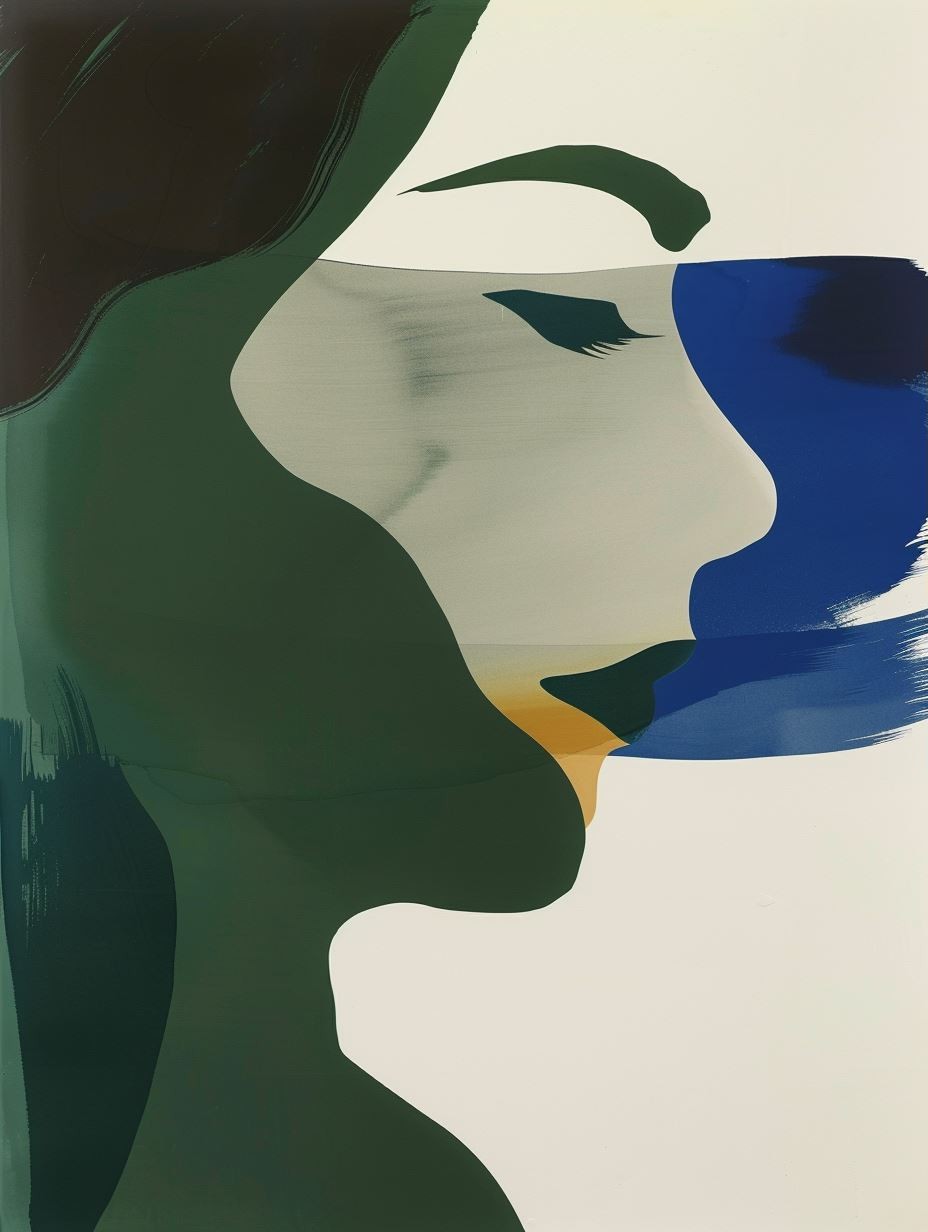 Abstract Fluid Portrait - Image 3