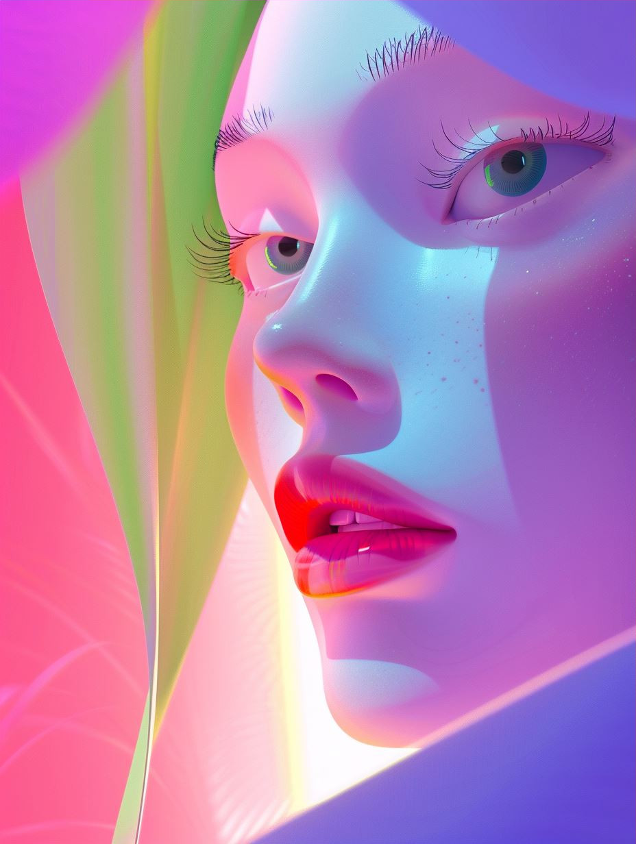 Neon Prism Dream - Image 3