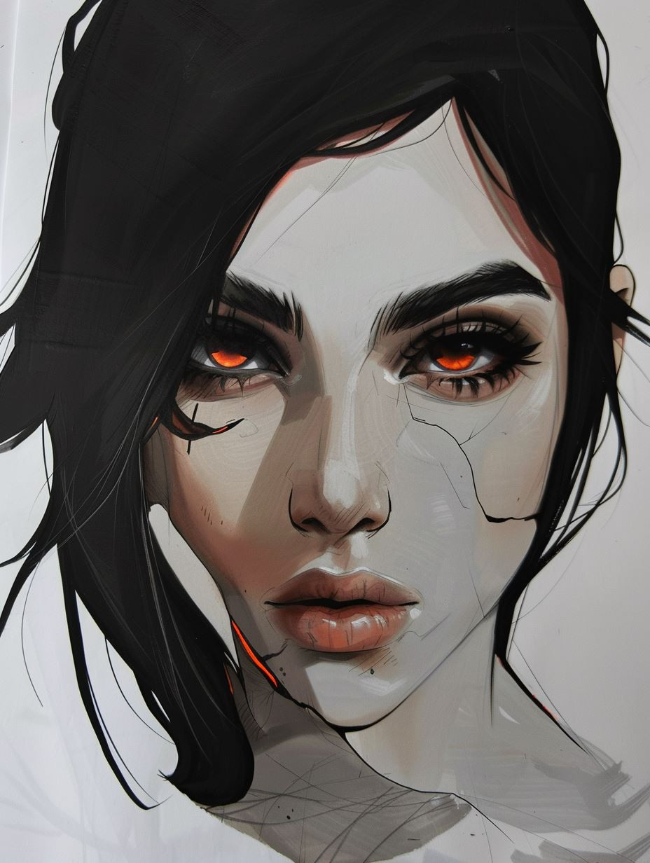 Dark Ethereal Portrait Studies - Image 3