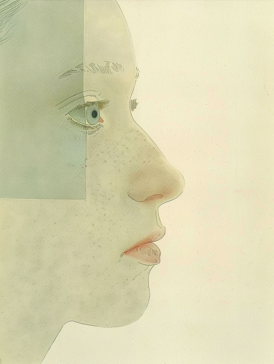 Ethereal Pale Watercolor Portraits - Image 3