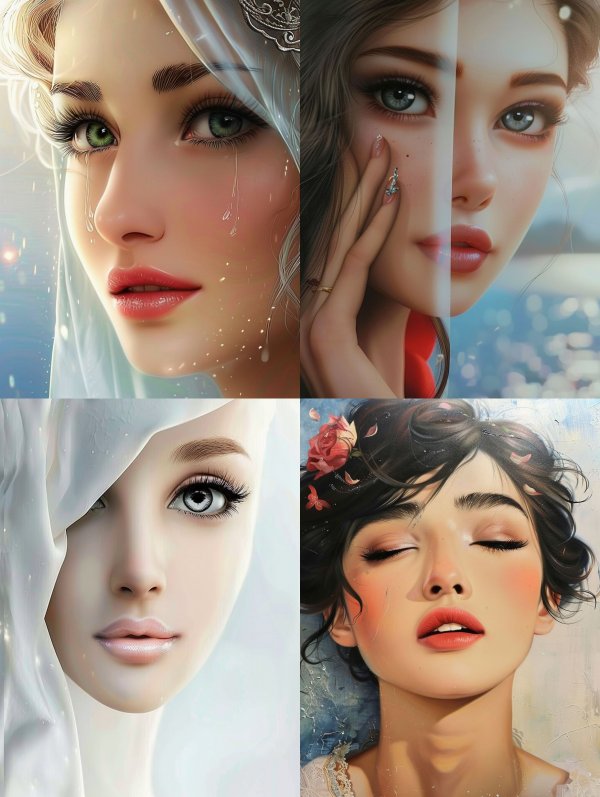 Ethereal Portraits of Divine Grace
