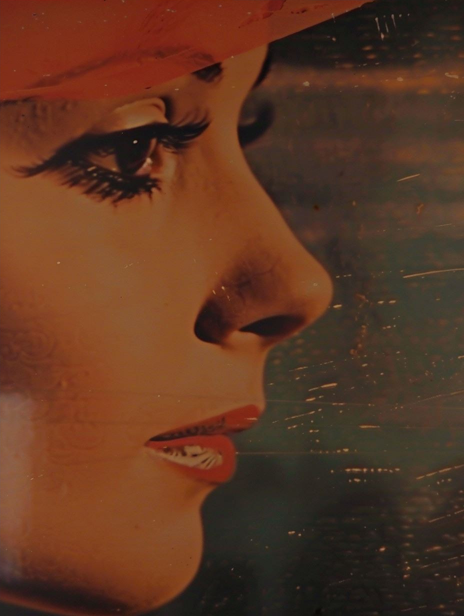 Vintage Cinematic Beauty Portraits - Image 4