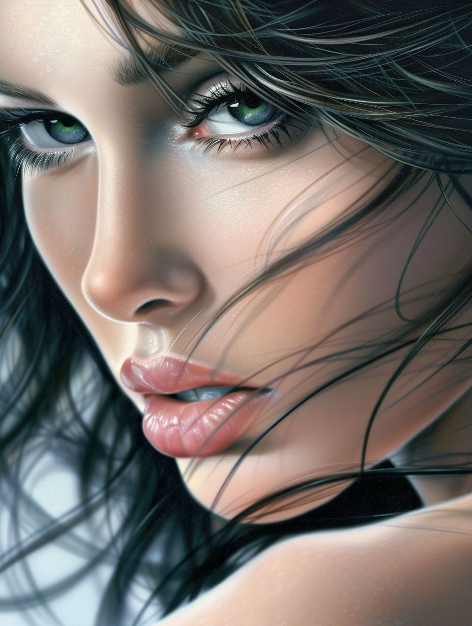Ethereal Gazes: A Study of Digital Beauty - Image 3