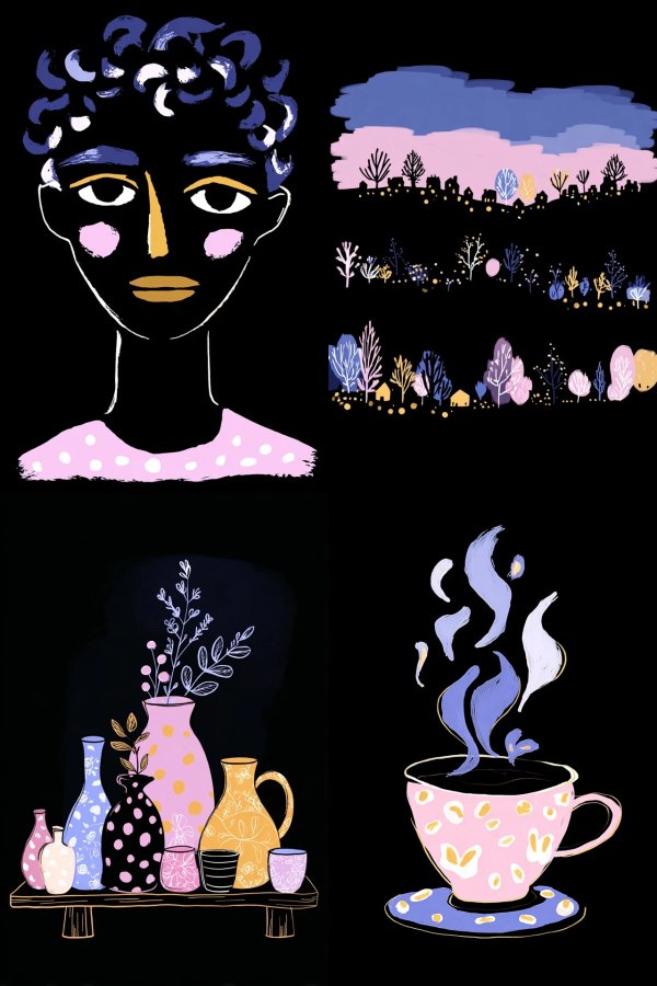 Midnight Velvet Portrait