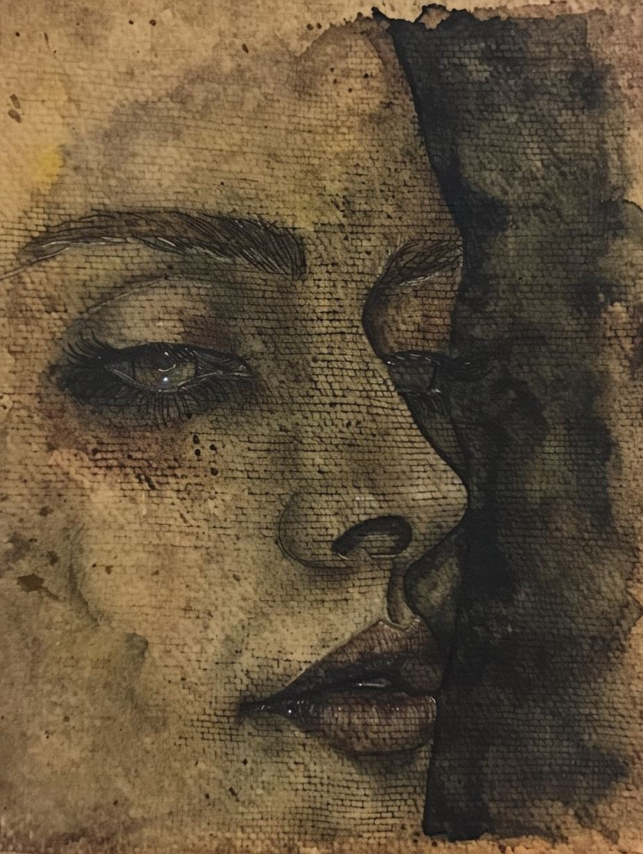 Ethereal Sepia Portrait Studies - Image 1