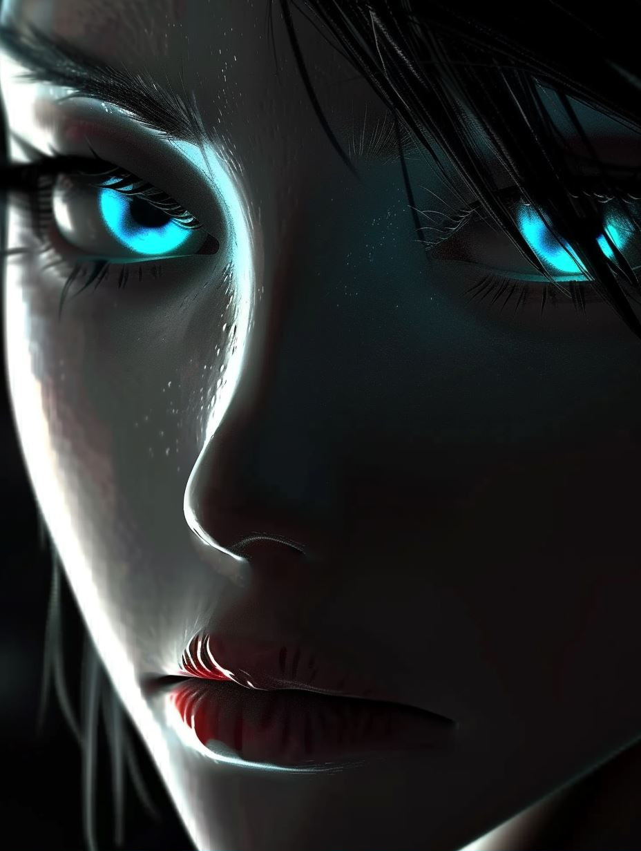 Ethereal Neon Digital Portraits - Image 2