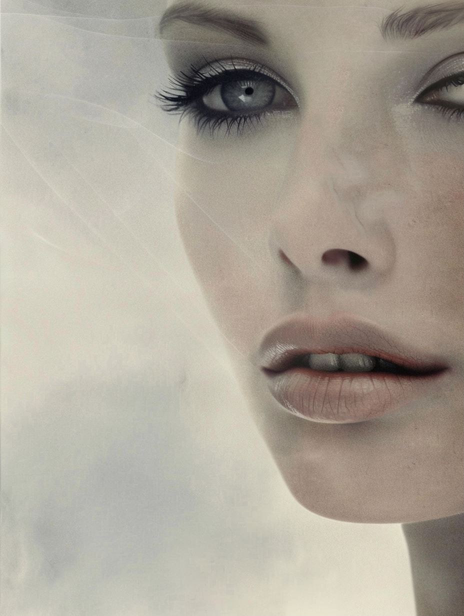 Ethereal Whispers of Pale Beauty - Image 1