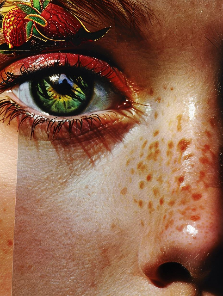 Hyper-Realistic Floral Skin Fusion - Image 4