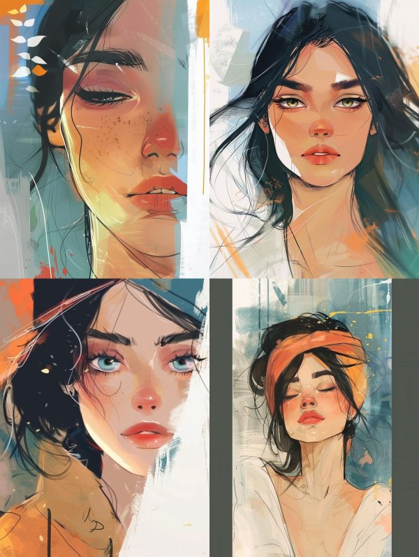 Ethereal Visions of Modern Femininity