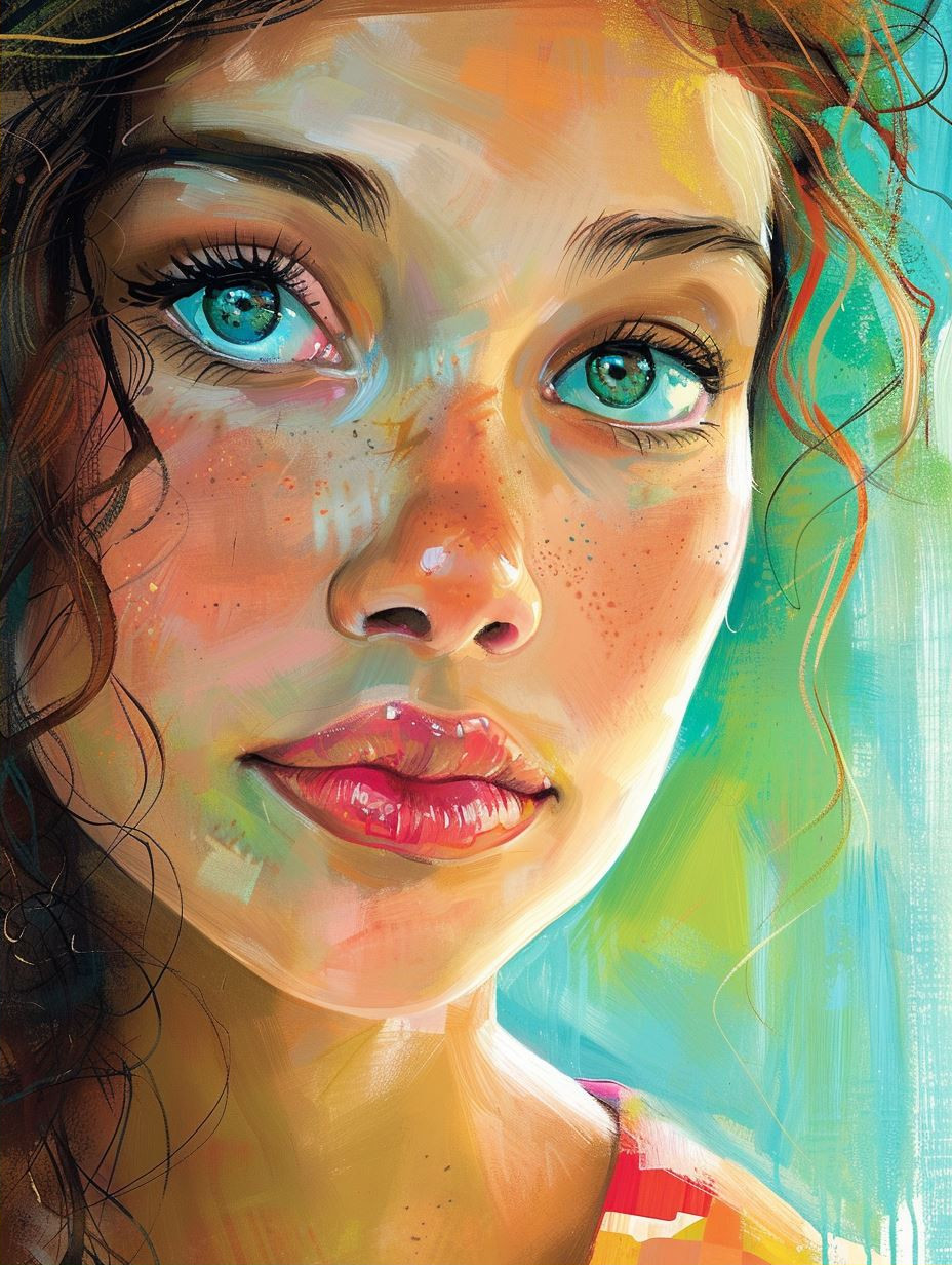 Vibrant Visions of Feminine Grace - Image 2