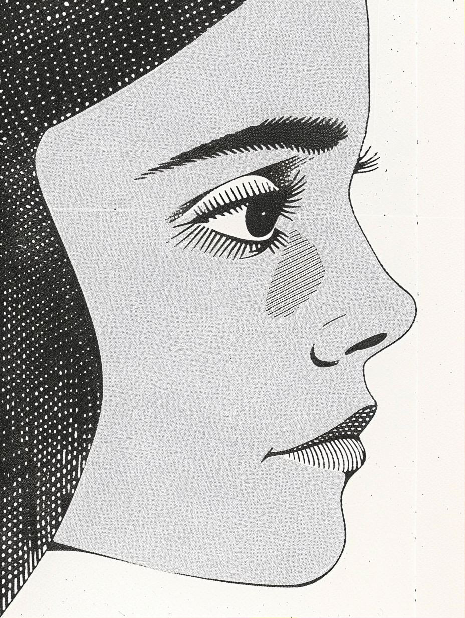 Modernist Pop Art Portrait Grid - Image 1