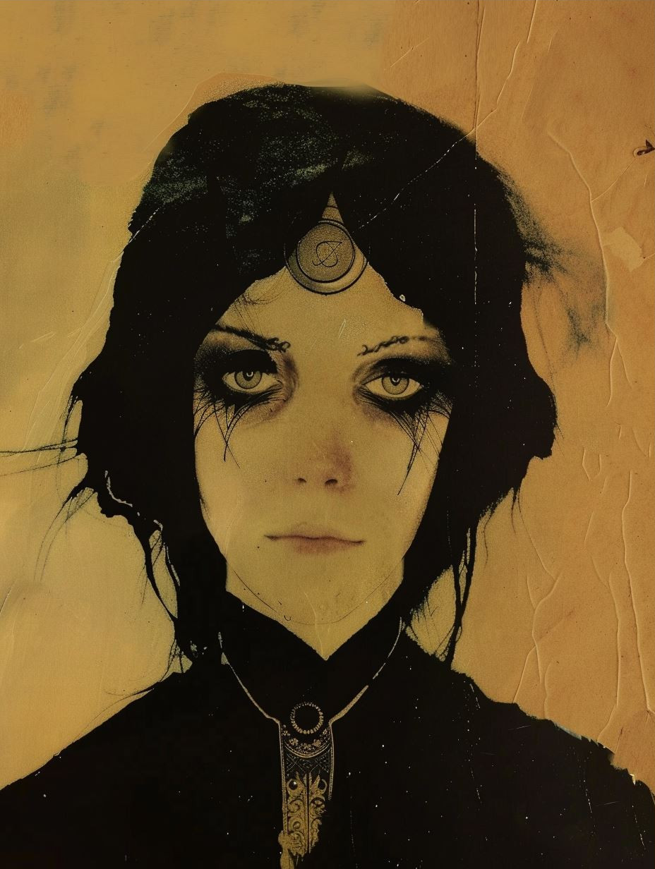 Melancholic Gothic Portrait Studies - Image 3