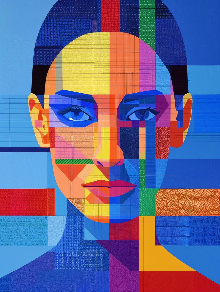 Digital Duality Portrait - Image 2