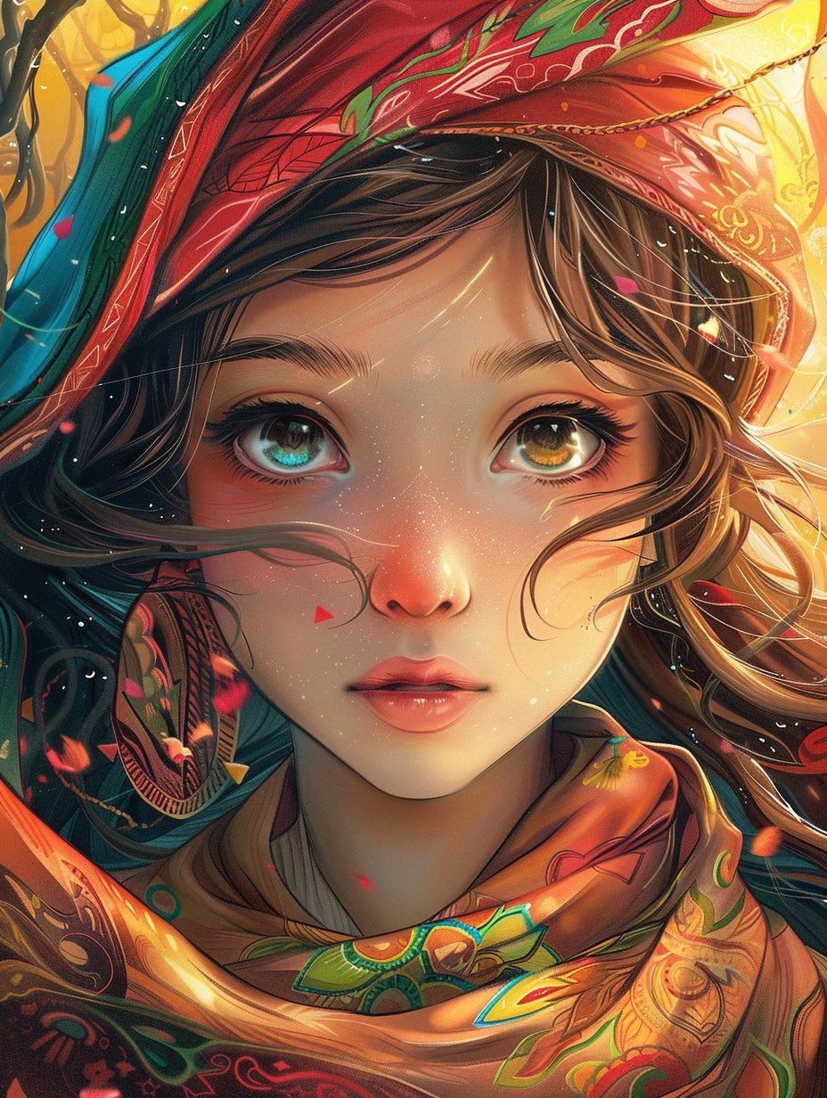 Vibrant Ethereal Portrait Studies - Image 3